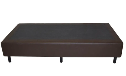 base solteiro marrom